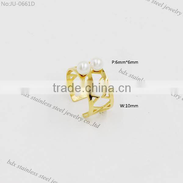 China Christians Jewelry Supplies Wholesale Stainless Steel Two Tone Religious Jesus Cross Prayer Finger Ring For Mens