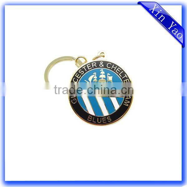 Wholesale custom country flag embossed promotion metal keychain