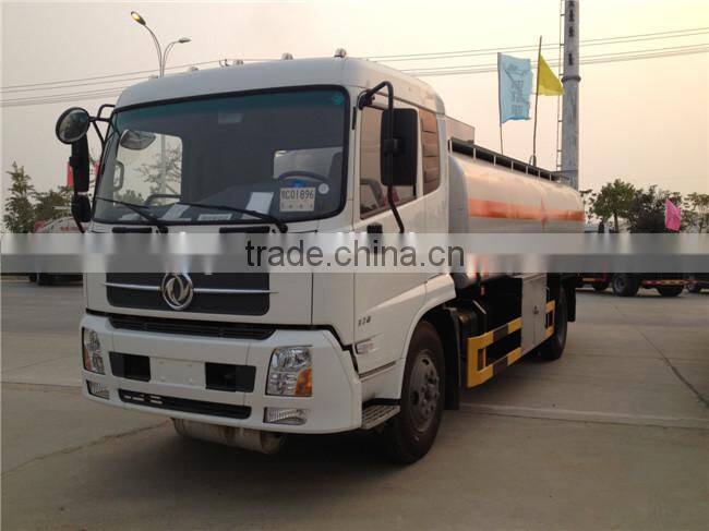 Dongfeng 2 axles oil tank truck for sale in south america, russia