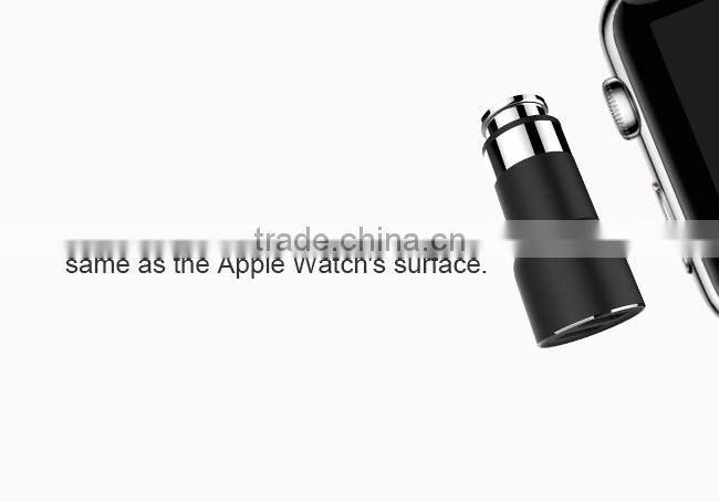 Roidmi wholesale multi-function Fashional Design Bluetooth 2 port wireless usb Electric car charger with output 5V 2.4A 2nd gen