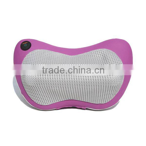 Shiatsu Neck Back Massage Pillow With Heated Ball,Free Car Charger Massage Pillow