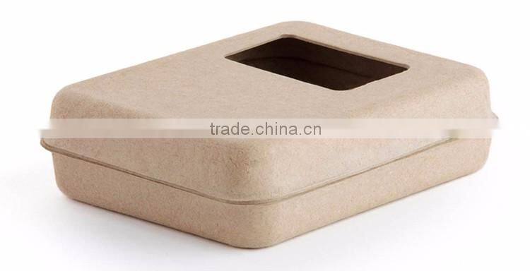 Environmentally friendly recyclable paper pulp carton packaging can be customized