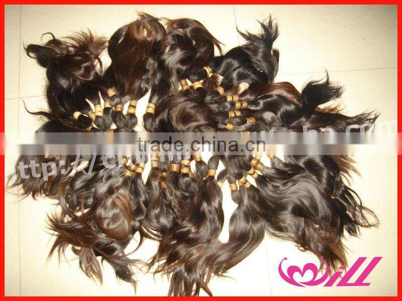 Top Quality Straight Indian Human Hair Braid Remy Hair Extenson