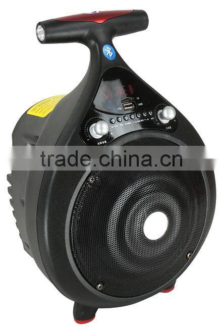 Lovely Portale Bluetooth Mini Speaker with shoulder strap for outdoor activities