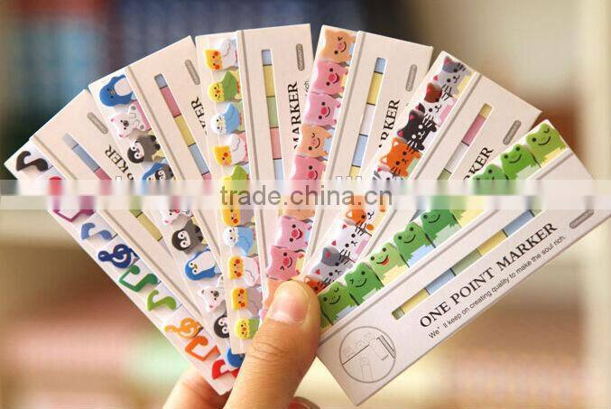 Hot new animal shaped post notes stick marker