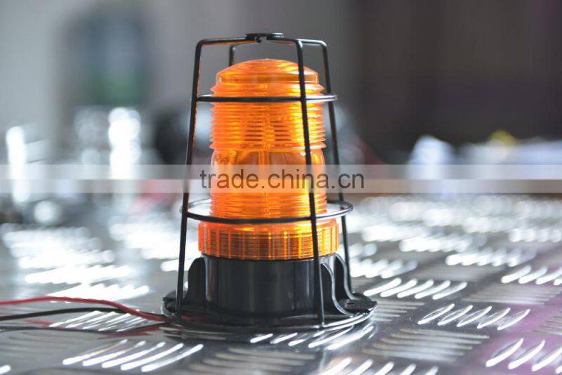 Forklift Warning Light,Warning Beacon,Beacon Light,Xenon Strobe Flash Beacon(SR-BL-601CP-XENON,W Metal Cage Protector)12V-110V