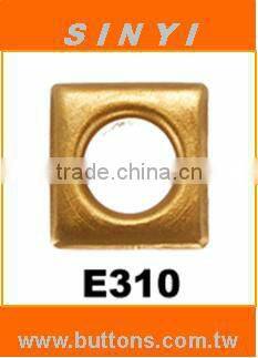 Pattern Shape Eyelet (Grommet), Rectangle shape with plain