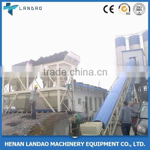 2016 New design belt type precast concrete mixing plant