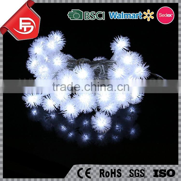 TZFEITIAN Walmart SEDEX audit outdoor decor green color maple leaf string light