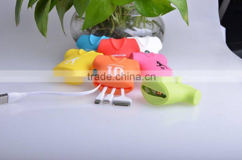 New design Rabbit 4 in 1 USB data Cable for promotion