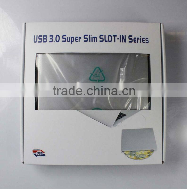 12.7mm/9.5mm USB3.0 External Blu-ray DVD-RW Enclosure Case