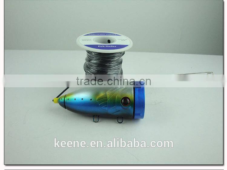 Underwater Fishing video camera with 50M underwater fish finder camera and 7" TFT color minitor