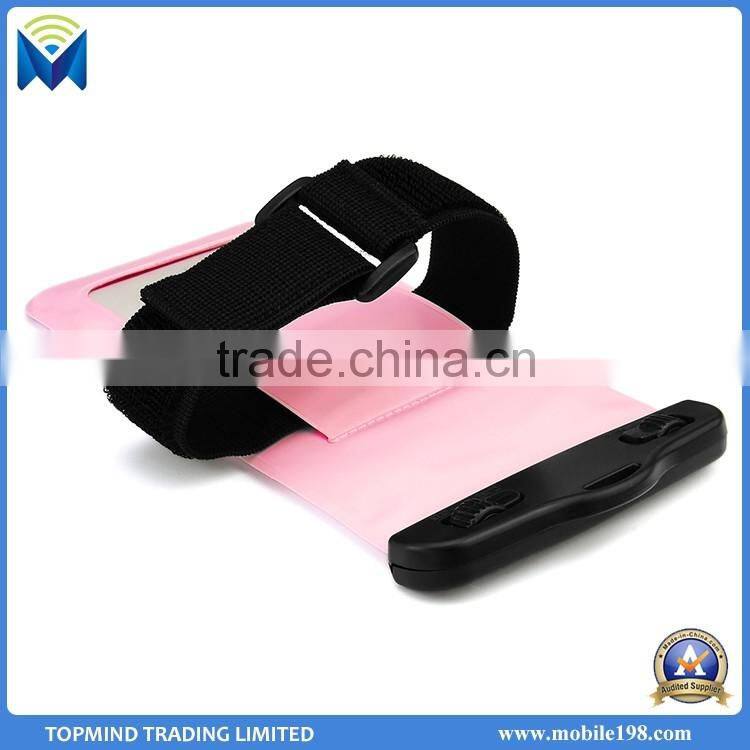 Wholesale mobile phone waterproog bag for swimming with lanyard