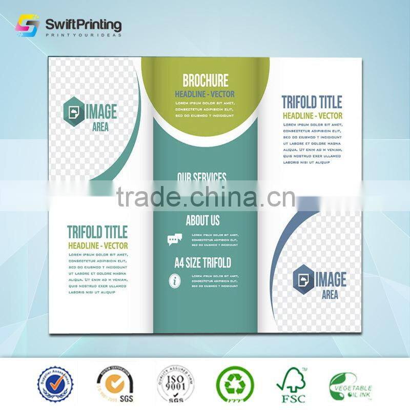 Fashion best selling printing flyer with custom