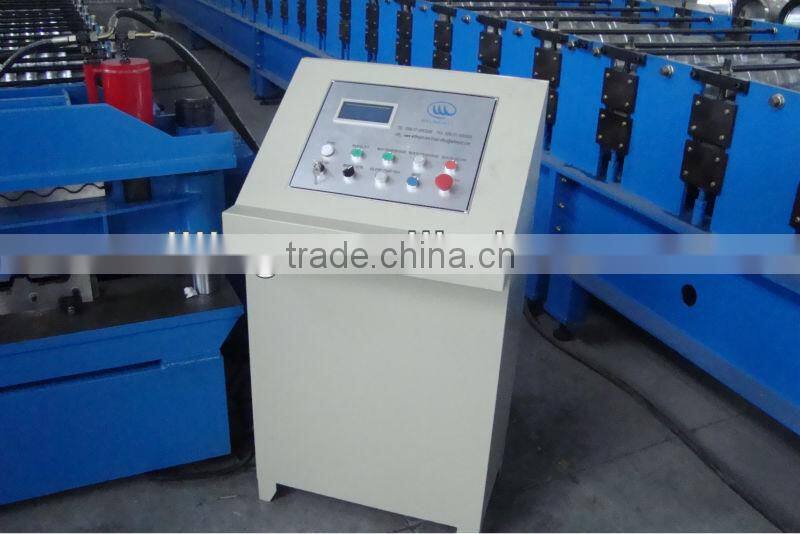 Small wave corrugated steel roll former WLFM18-76-760/836/988