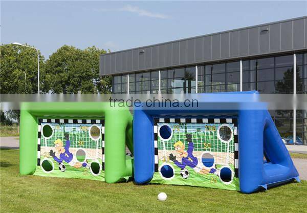 hot sell ! inflatable soccer darts game / inflatable sports game / inflatable football toss