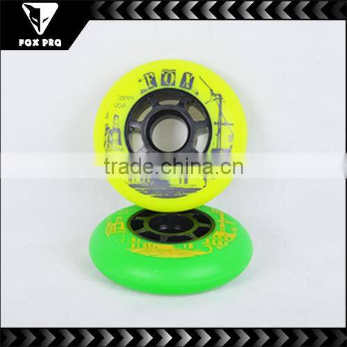 Attractive Purple Colour inline speed skate frame fox