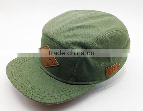 Wholesale Oem Cheap Custom Flat Brim Floral Flat Camper Cap Adjustable