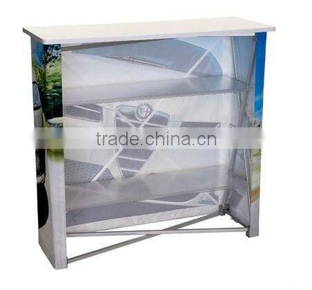 square pop up counter display