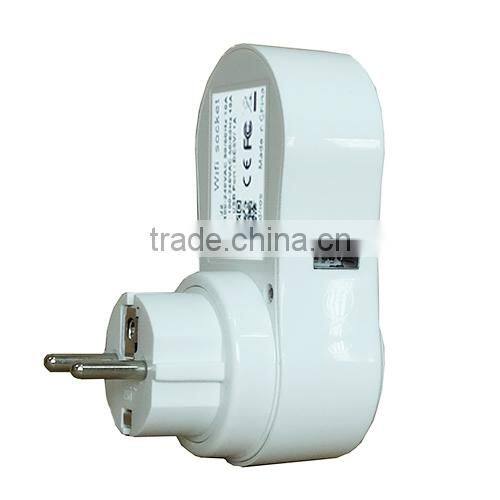 Remote Socket For Android ,Iphone With Phone App / 220v Wifi Plug For Tablet PC or PPC / Smart Controlled
