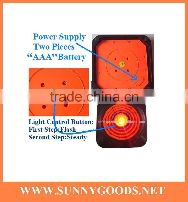 collapsible 28 rubber traffic cone