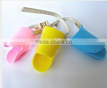 High quality Pet muzzle / Silicone Pet Mouth Guard / silicone dog muzzle