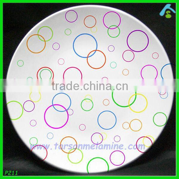high quality melamine christmas plate