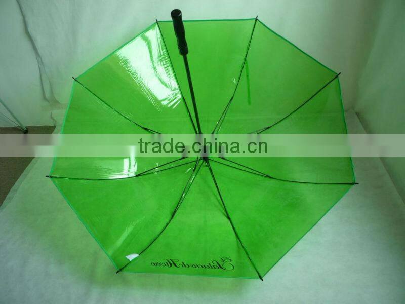 Arc 30 inch *8Ribs Automatic Transparent Golf Umbrella OKC014