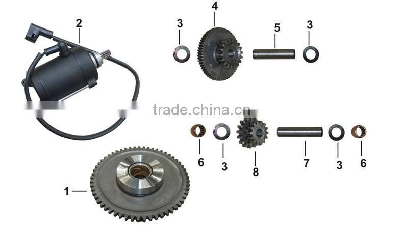 High material good price motor comp and shaft for FT180