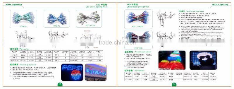 12mm pixel led string lights colorful 12mm led for Christmas Home