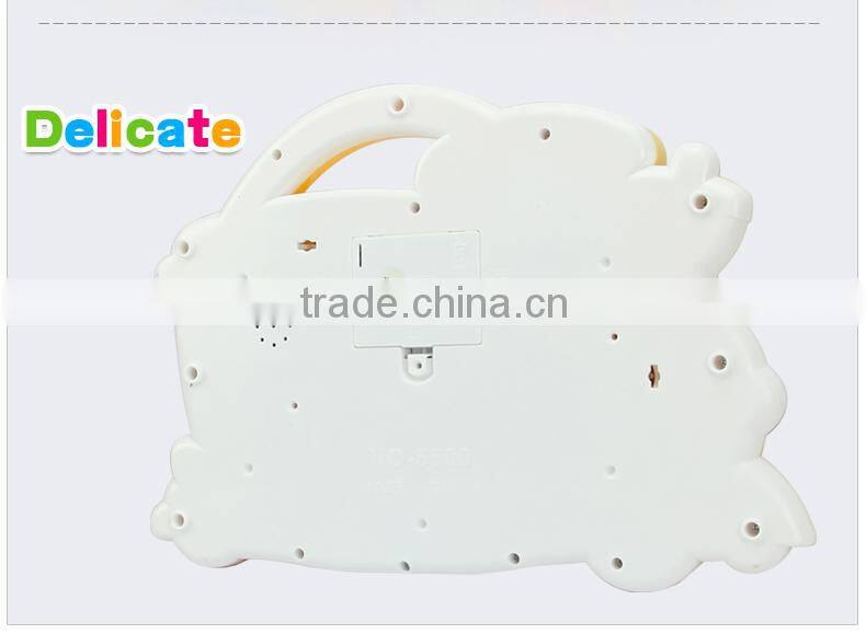 Cartoon train electric piano toys plastic musical instrument toys