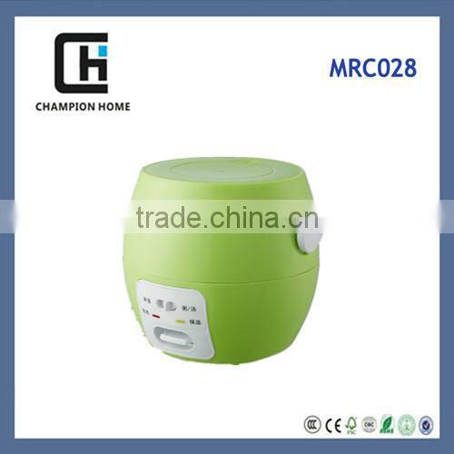 Green color mini rice cooker made in China