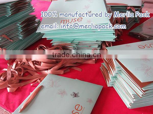 Aqua boutique butterfly shopping bag girls dress satin ribbon clothing trapezium bags