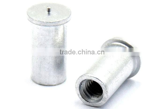 Internally Threaded Stored Aluminum CD Welding Stud