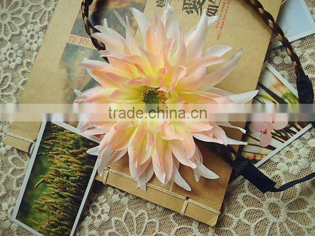 Artificial Gerbera Daisy Flower Headband Garland Hair Wreath