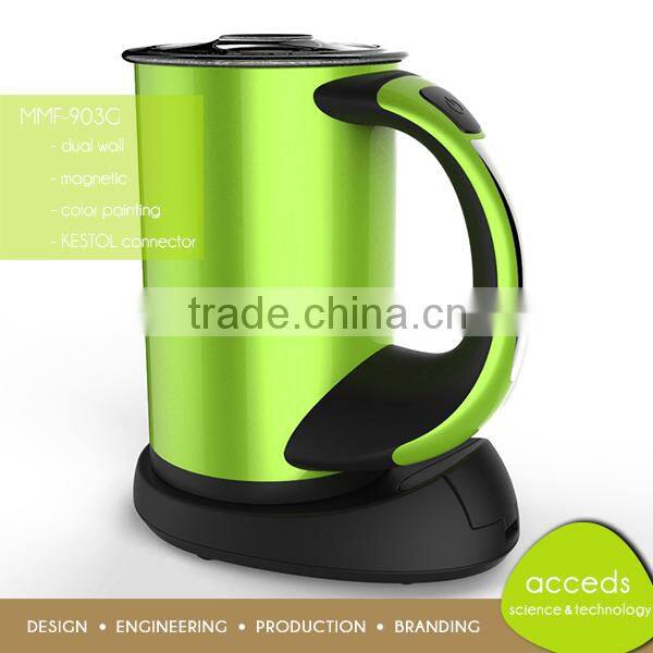 One Button Control Easy Handle Electric Coffee Foam Maker