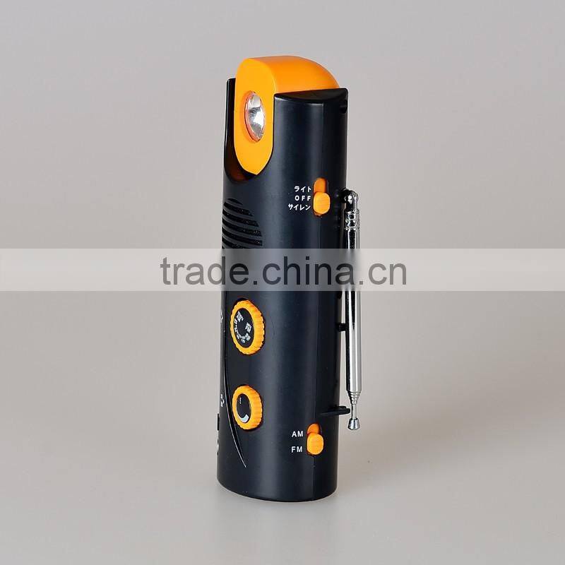 hand winding 2.4v led rechargeable flashlight
