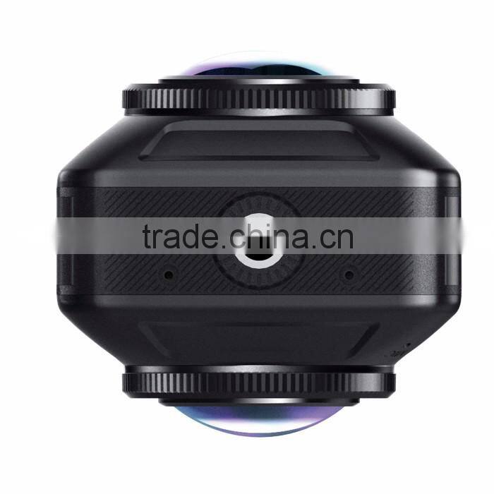ni kon 720 degree dual lens fisheye 360 sports camera
