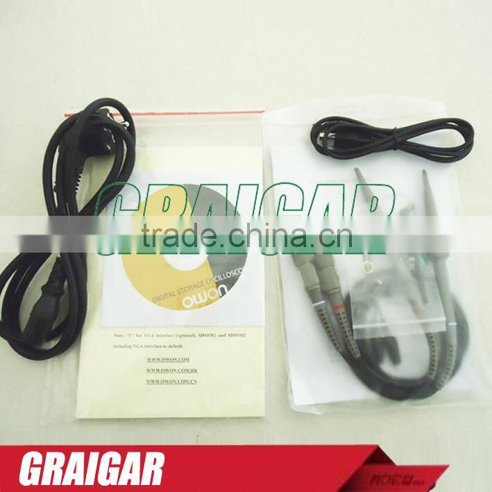 OWON digital storage oscilloscope SDS8202 200MHz 2GS/s 2channel, 10M deep memory