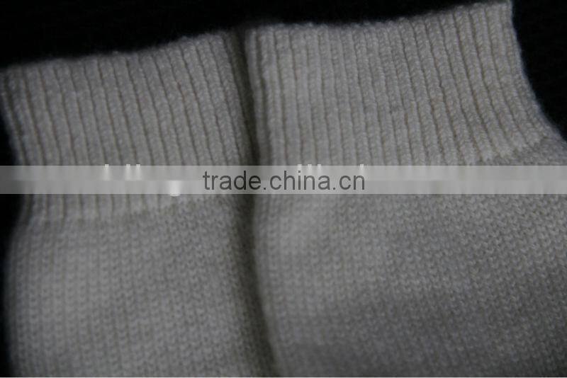 high quality pure cashmere knitted socks stocking