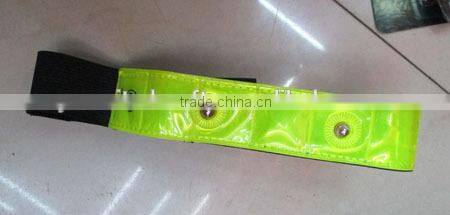 reflective slap bracelets,led Reflective band,Reflective pvc
