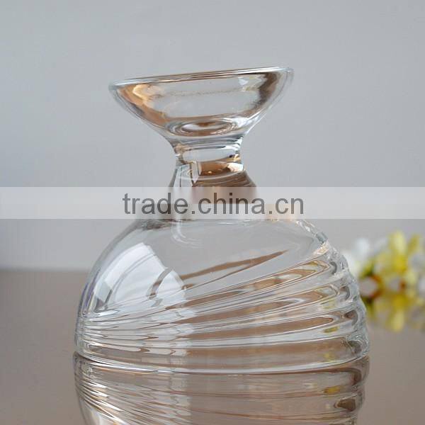 Hot selliing crystal clear elegant glass cup/ice cream glass cup with high quality and competitive price
