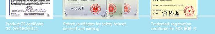 Banded earplugs, Noise suppressor, Personal protective equipment CE