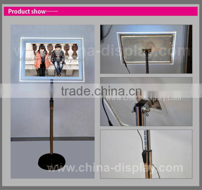 Advertising Poster Display LED Backlit Signage Photo light box Display