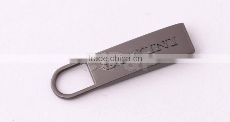 Classic clothing silicone zipper puller for jacket