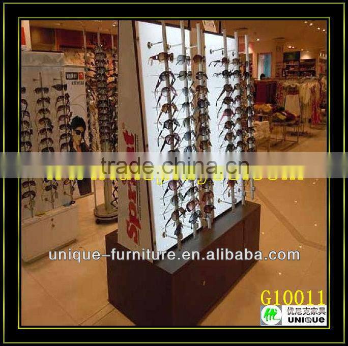 Unique manufacture made wall mounted sunglasses display