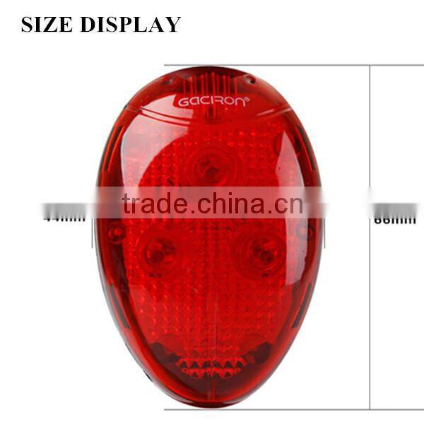 Gaciron Factory Supply Bicycle Accessories Highlight Smart Bicycle Rear Light