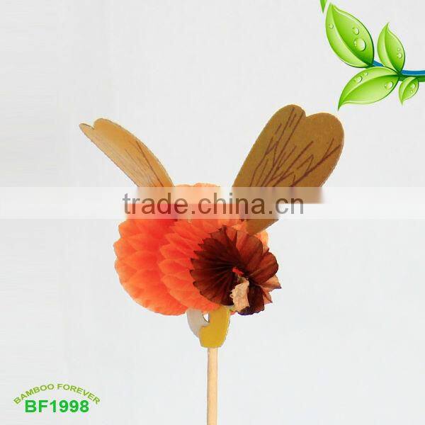 Christmas Decoration toothpicks with bee