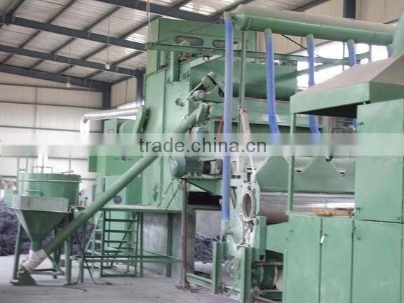 Changshu new type waste fiber fabric line