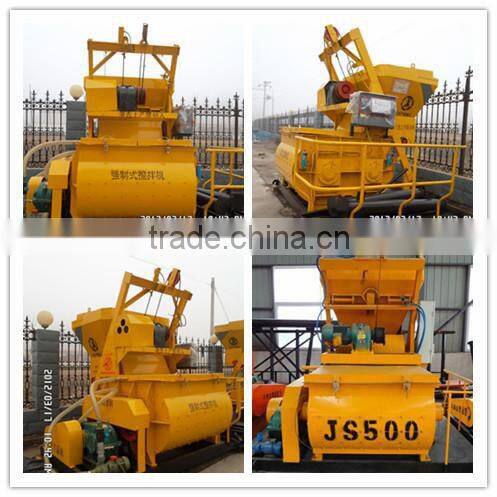 Concrete mixer JS500 Low price hydraulic concrete mixer